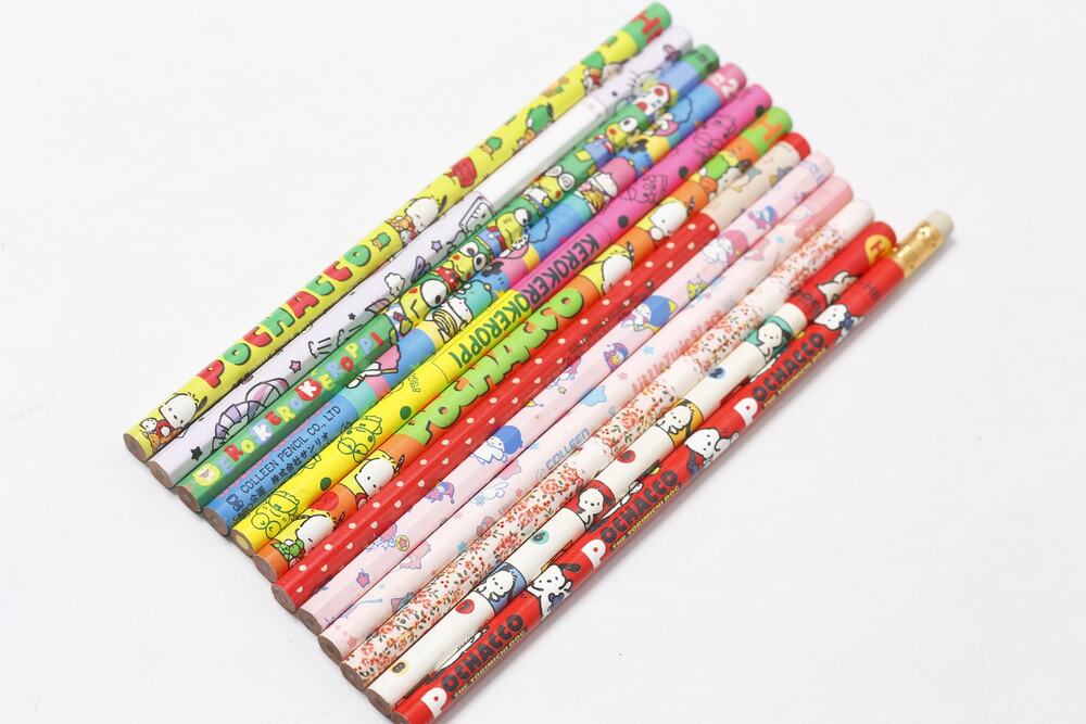 80s 90s Sanrio Pencil Lot by Colleen Japan Drawing Stationery ~ 260930-WH 3